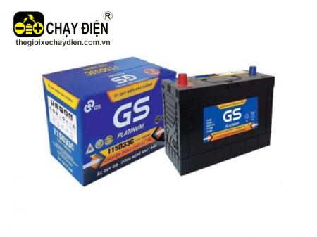 Ắc quy GS 115D33C MF (12V-100AH) cọc chì