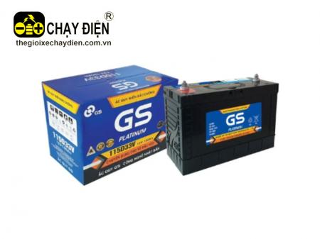 Ắc quy GS 115D33V MF (12V-100ah) cọc vít