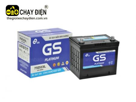 Ắc quy GS 75D23L MF (12V-65ah)