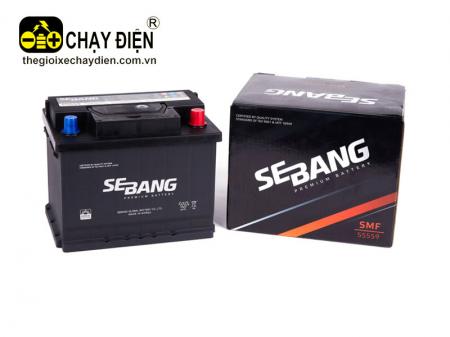 Ắc quy SEBANG SMF DIN55 55559 (12V-55ah)