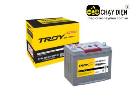 Ắc quy TROY EFB Q85 - 95D23L (12V-65ah)