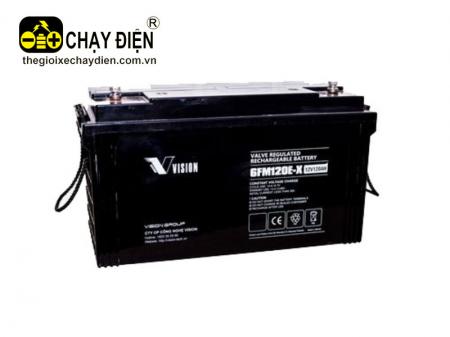 Ắc quy VISION 6FM120E-X (12V- 120AH)