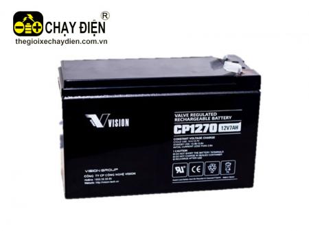 Ắc quy VISION CP1270 (12V-7AH)