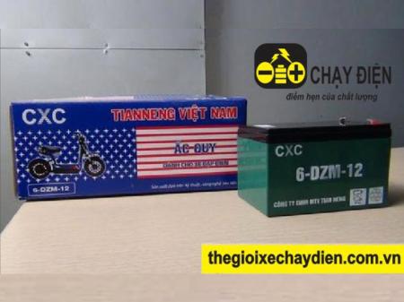 Ắc quy xe đạp điện CXC (12v - 12a)