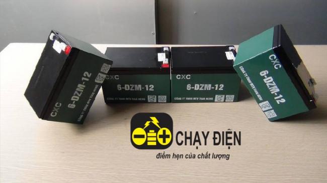 Ắc quy xe đạp điện CXC (12v - 12a) --