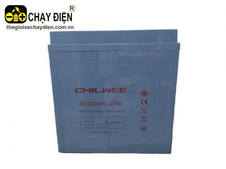 Ắc quy xe điện Chilwee 6V 260AH