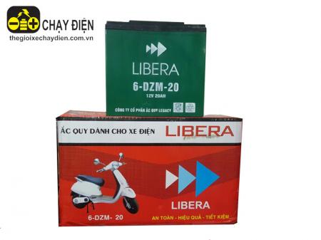 Ắc quy xe máy điện Libera 12V-20Ah