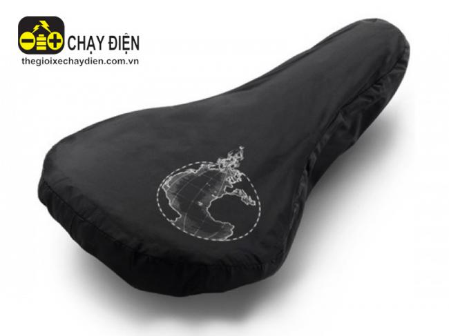 Áo mưa bảo vệ yên xe đạp BROOKS Nylon Rain Cover Đen bóng