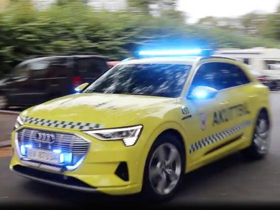 Audi e-tron được biến thành xe điện cứu thương tại Na Uy