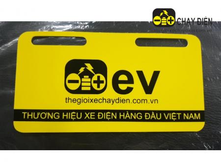 Biển số xe đạp điện EV