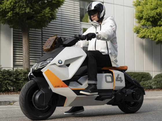 BMW Definition CE04 mẫu xe máy điện mang thiết kế tương lai
