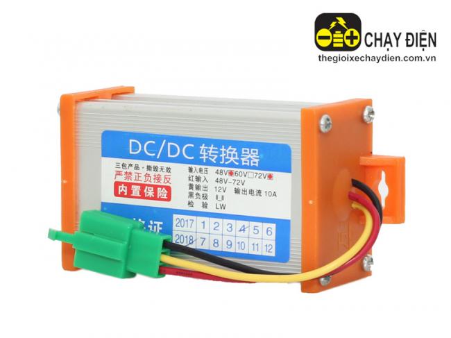 Bộ đổi nguồn xe máy điện 12V Trắng