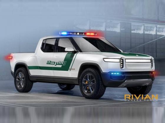Bộ đôi xe điện R1S và R1T của Rivian có khả năng tăng tốc như siêu xe cảnh sát