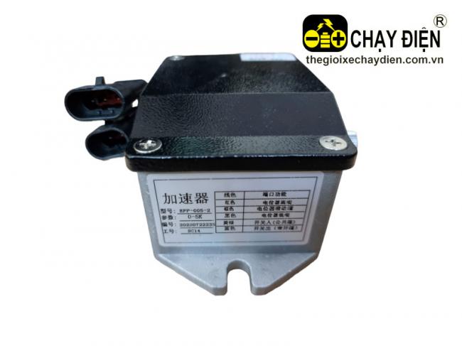 Chân ga xe điện du lịch, xe điện sân Golf EFP-005-2 0-5K SC14 Đen mờ