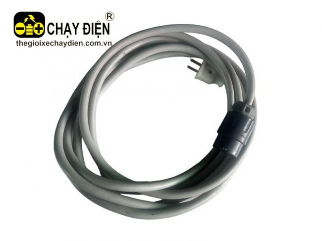 Dây sạc xe điện du lịch Hitachi chuôi cái Xám