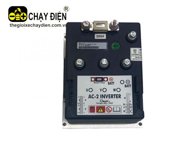 Hộp điều khiển xe điện AC 72V 300A Đen mờ