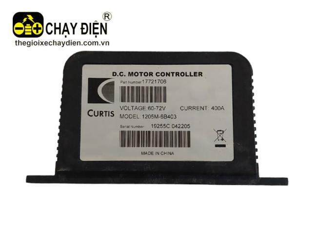 Hộp điều khiển xe điện Curtis 1205M 72V Đen mờ