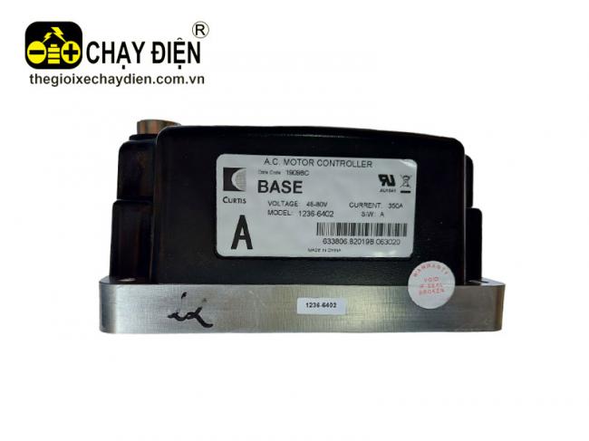 Hộp điều khiển xe điện Curtis 1236 48-80V Đen mờ