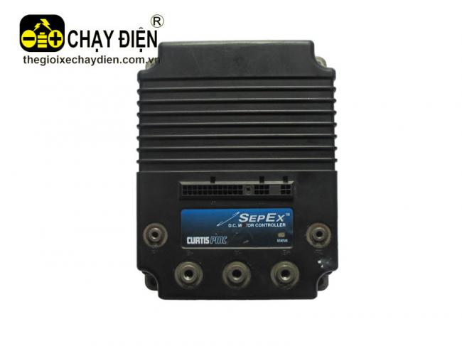 Hộp điều khiển xe điện Curtis PMC 1244 400A 48V Đen mờ