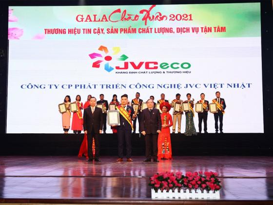 JVC Việt Nhật top 10 thương hiệu tin cậy, sản phẩm chất lượng, dịch vụ tận tâm 2020