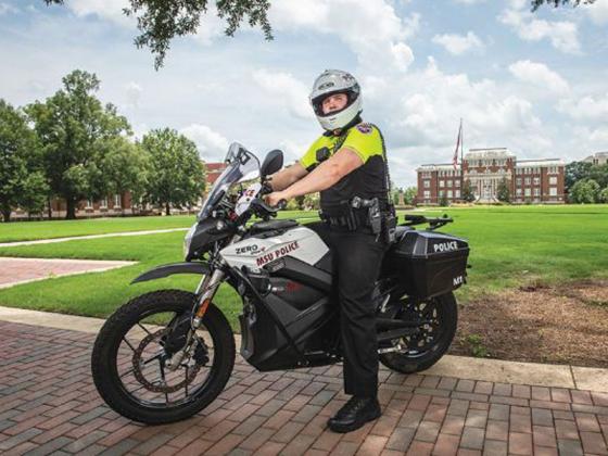 Lực lượng cảnh sát bang Mississippi (Mỹ) tậu xe máy điện của Zero để làm nhiệm vụ