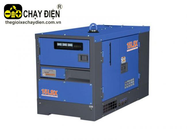 Máy phát điện Denyo DCA-15LSK (động cơ Kubota) Xanh dương