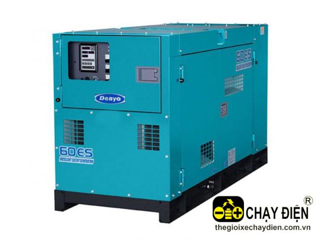 Máy phát điện DENYO DCA-60ESI2 (động cơ ISUZU) Xanh quân đội