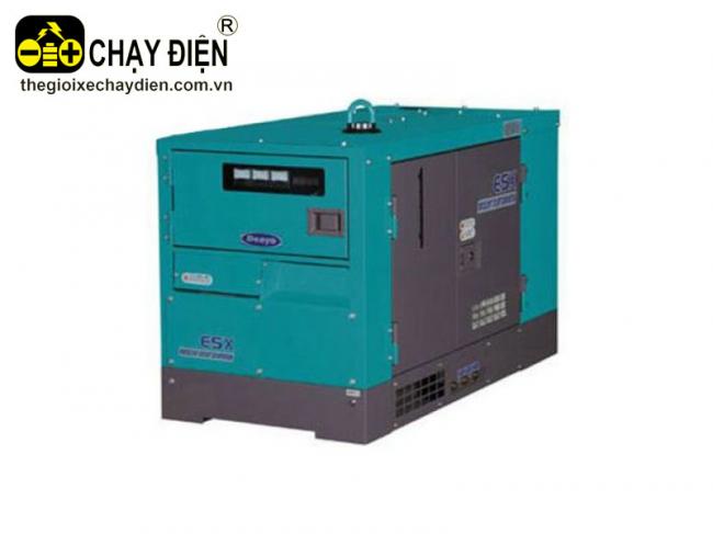 Máy phát điện Denyo TLG-15LSX(ESX) động cơ YANMAR Xanh quân đội