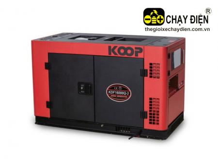 Máy phát điện diesel KOOP KDF16000Q-3 (13kva 3 pha chống ồn)