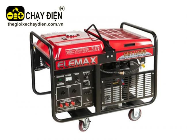 Máy phát điện xăng Honda ELEMAX SHT11500 3 pha Đỏ đen