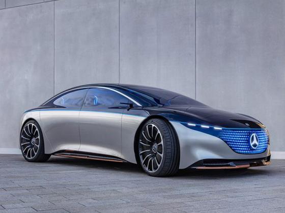 Mercedes-Benz tiết lộ EQS khái niệm sedan điện với 435 dặm phạm vi