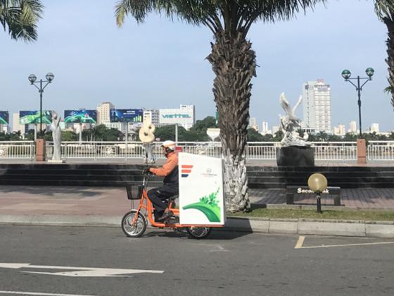 Mô hình giao hàng bằng xe đạp điện hiệu quả gấp 4 lần xe máy tại Việt Nam