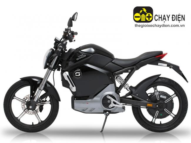 Mô tô điện Soco TS 1200R Đen bóng