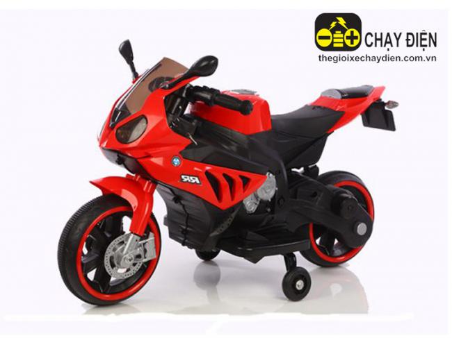 Mô tô điện trẻ em 8768 Đỏ đen