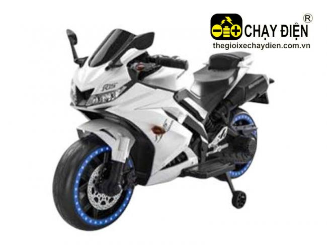 Mô tô điện trẻ em R15 Trắng