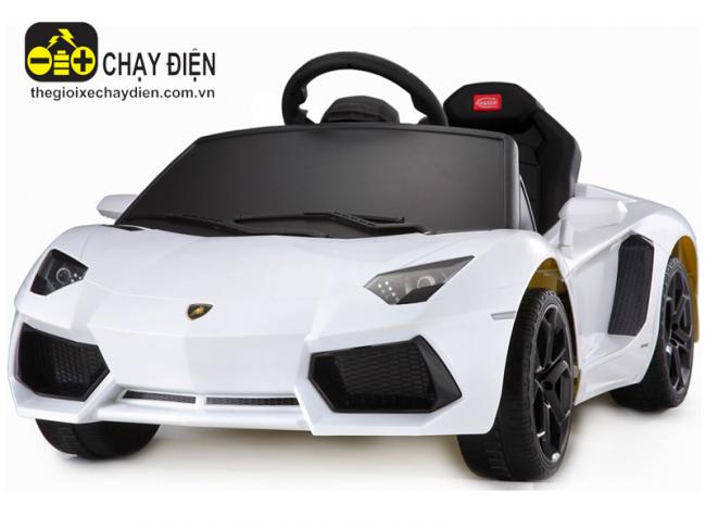 Ô tô điện điện Rastar Lamborghini Trắng