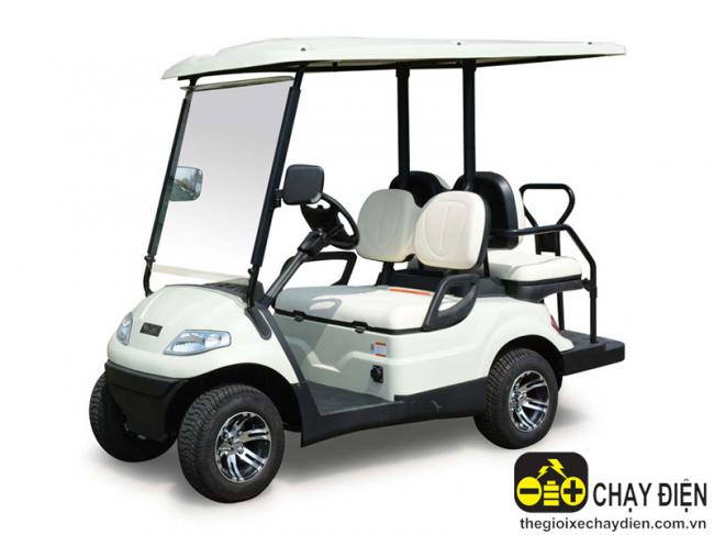 Ô tô điện sân Golf 4 chỗ ngồi LT-A627.2+2G Trắng