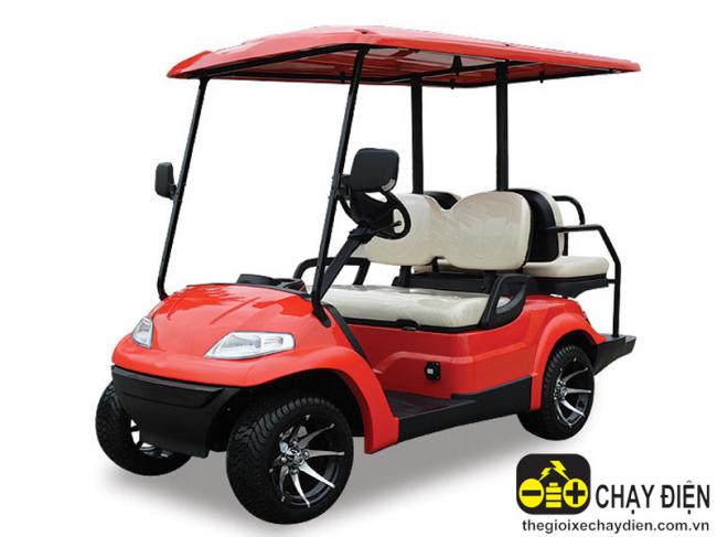 Ô tô điện sân Golf 4 chỗ ngồi LT-A627.2+2G Đỏ