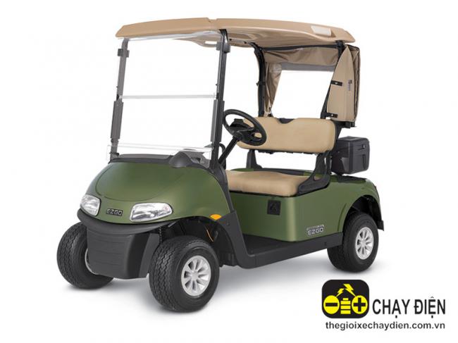 Ô tô điện sân Golf EZGO FREEDOM RXV ELECTRIC Xanh quân đội