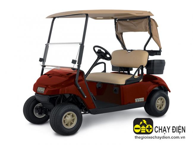 Ô tô điện sân Golf EZGO TXT ELECTRIC Đỏ đô