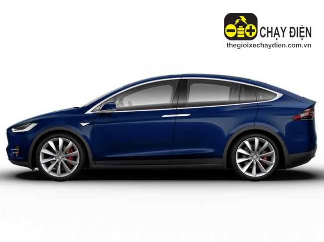 Ô tô điện Tesla Model X Xanh dương