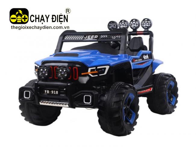 Ô tô điện trẻ em FB918 Xanh dương đen