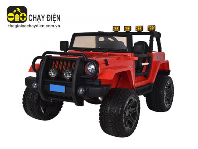 Ô tô điện trẻ em Jeep TR3688 Đỏ