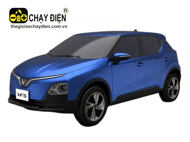 Ô tô điện VinFast VF5 Plus La zăng 17inch mua pin Xanh dương