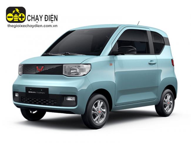 Ô tô điện Wuling Hongguang Mini EV Xanh da trời