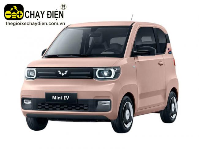 Ô tô điện Wuling Mini EV LV2 - 170 Hồng cánh sen