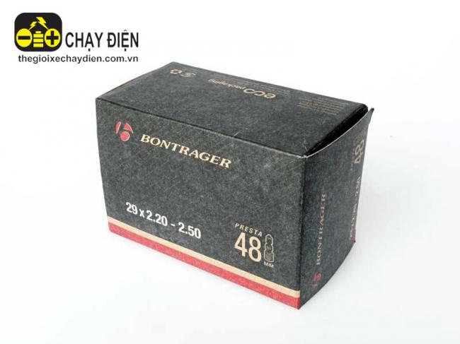 Ruột xe đạp Bontrager 29 x 2.2 - 2.5 (van Pháp - 48L) Đen bóng