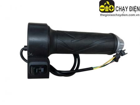 Tay ga xe điện 2 nút tốc độ