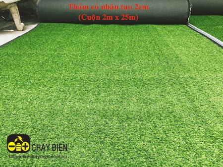 Thảm cỏ nhân tạo 2m x 25m x 2cm