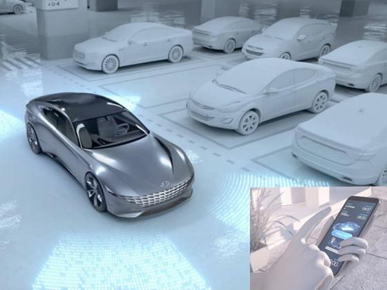 Tương lai xe điện Hyundai: đỗ xe tự động, sạc không dây